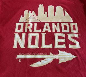 Orlando Noles Garnet Tees